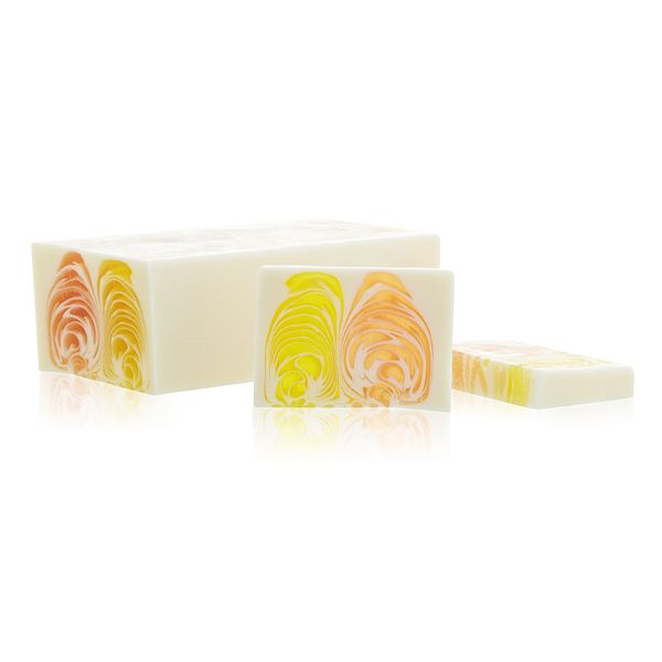 Savon artisanal 1,2 kg - Orange et gingembre