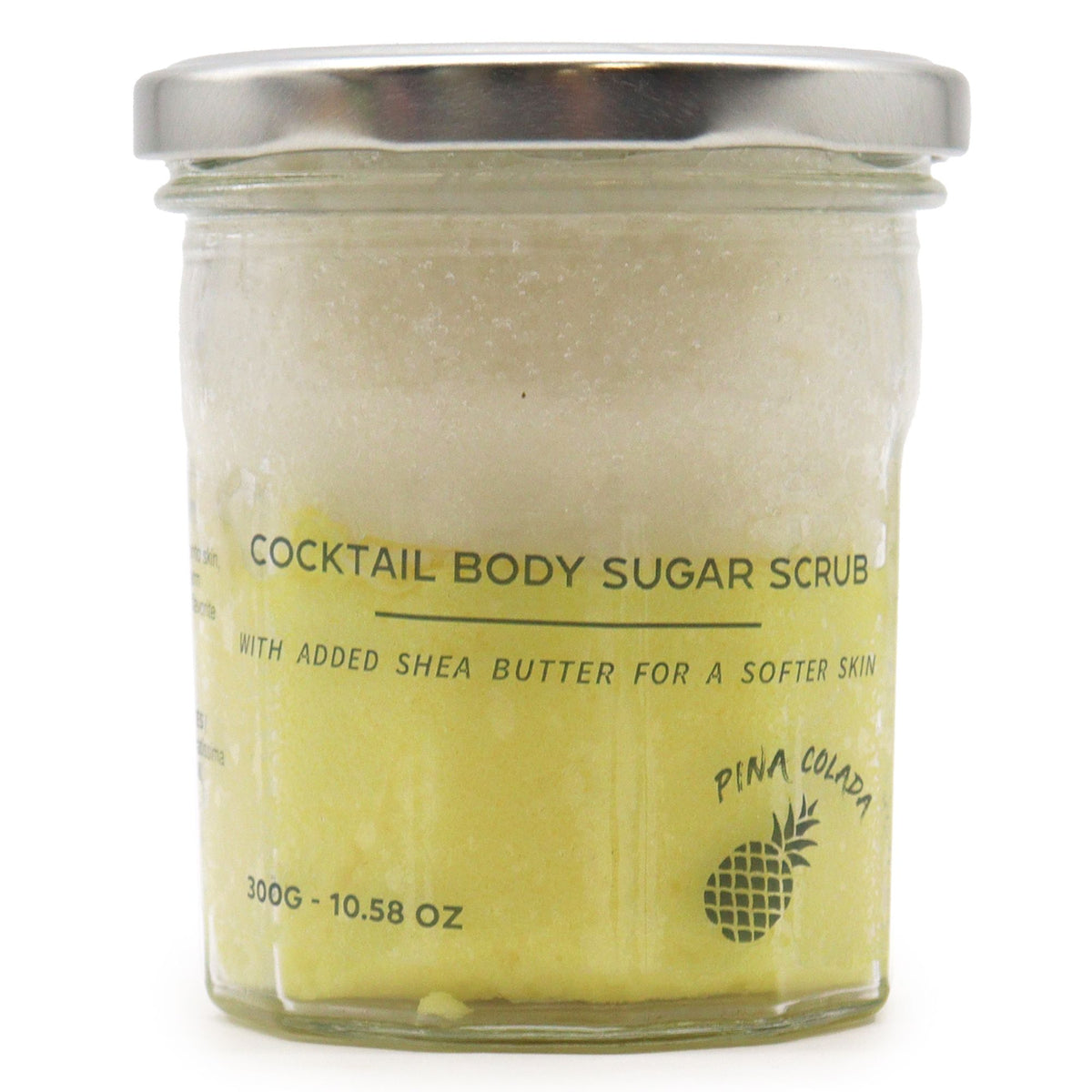 Gommage corporel parfumé au sucre - Pinacolada 300 g