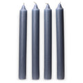 Bougies en vrac de couleur unie - Bleu sarcelle rustique - Lot de 10