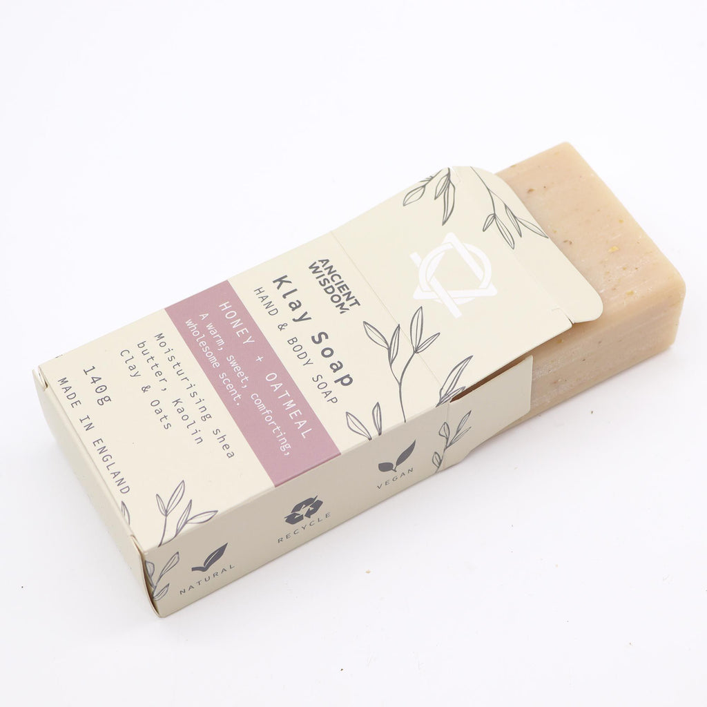 Savon à l'argile - Miel et avoine