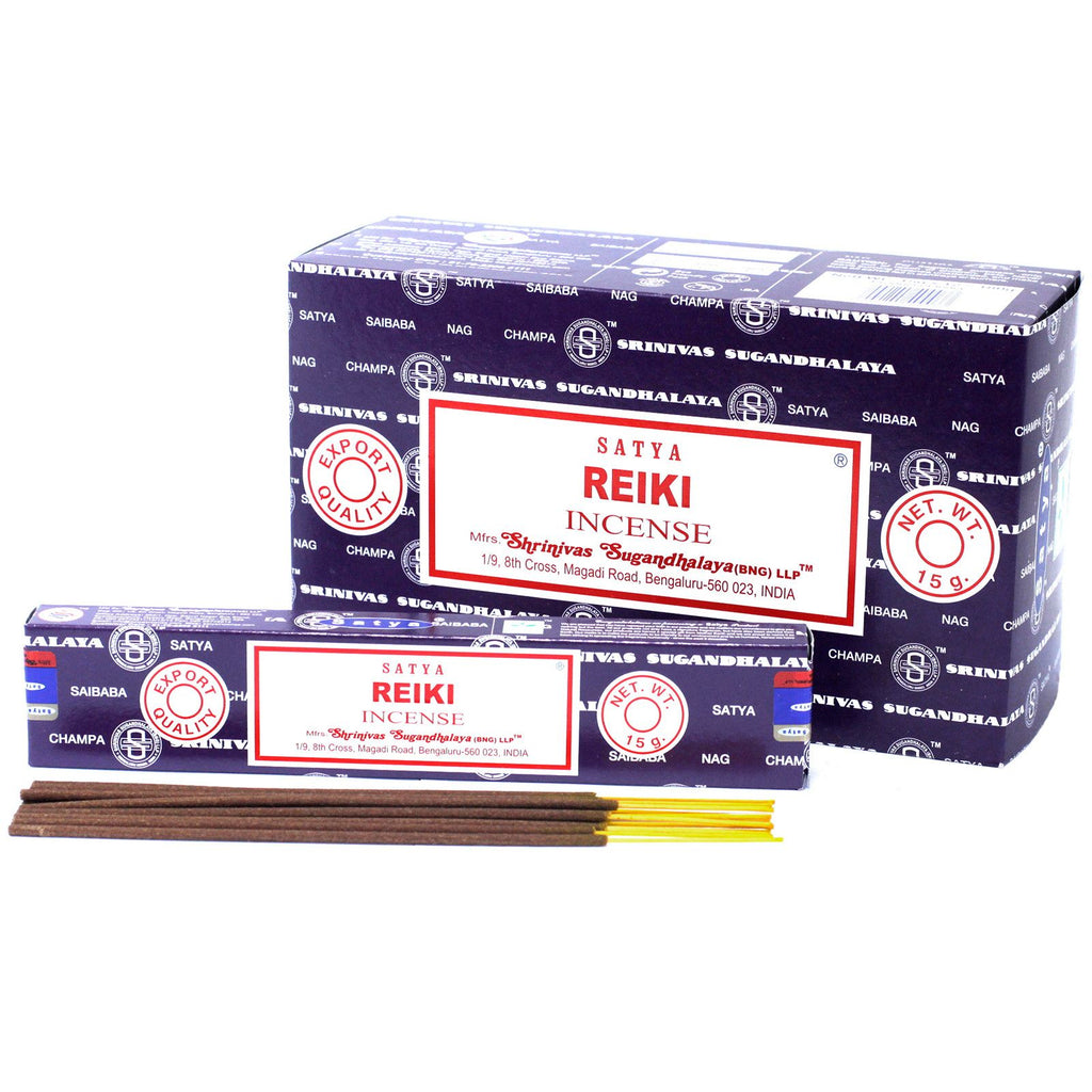 Bâtonnets d'encens Satya 15 g - Reiki