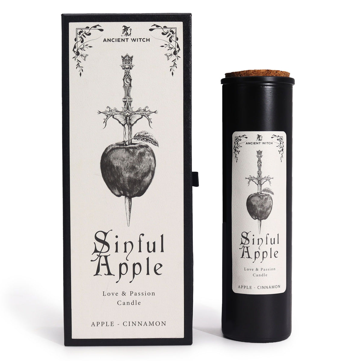 Bougies purificatrices des anciennes sorcières - Pomme pécheresse