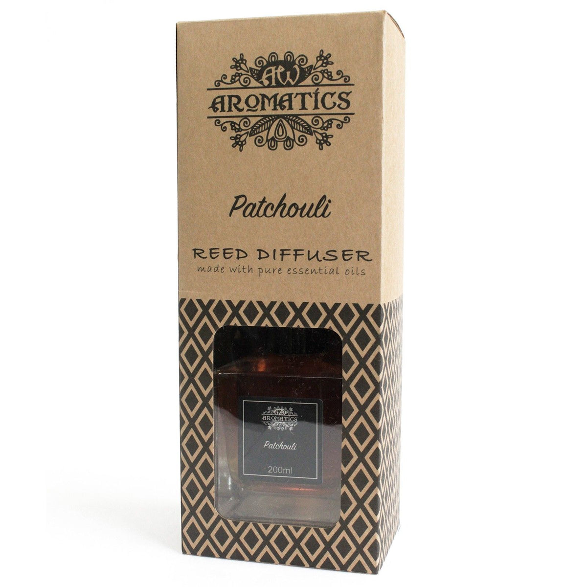 Diffuseur à bâtonnets d'huiles essentielles - Patchouli