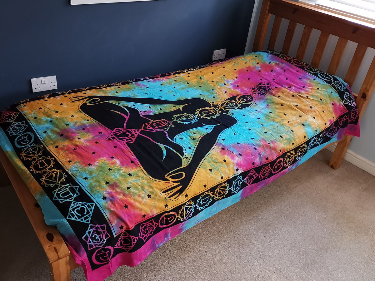 Couette simple en coton - Chakra de Bouddha