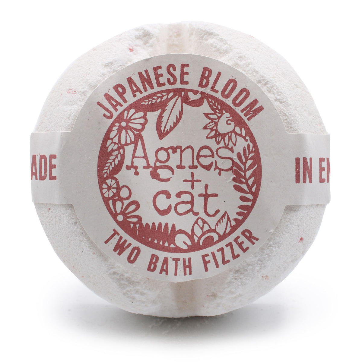 Galet de bain effervescent – Fleur japonaise – Agnes + Cat