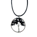 Pendentif Arbre de Vie - Agate Noire
