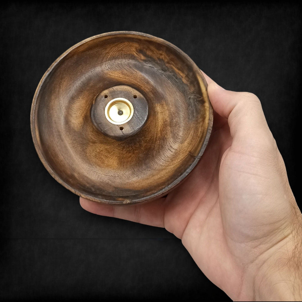 Disque porte-encens pour cônes et bâtonnets - Uni