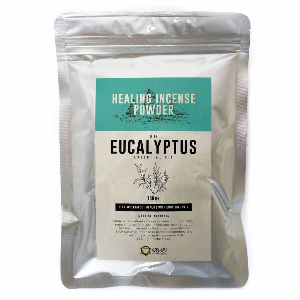 Encens en poudre aux vertus curatives - Eucalyptus 100 g