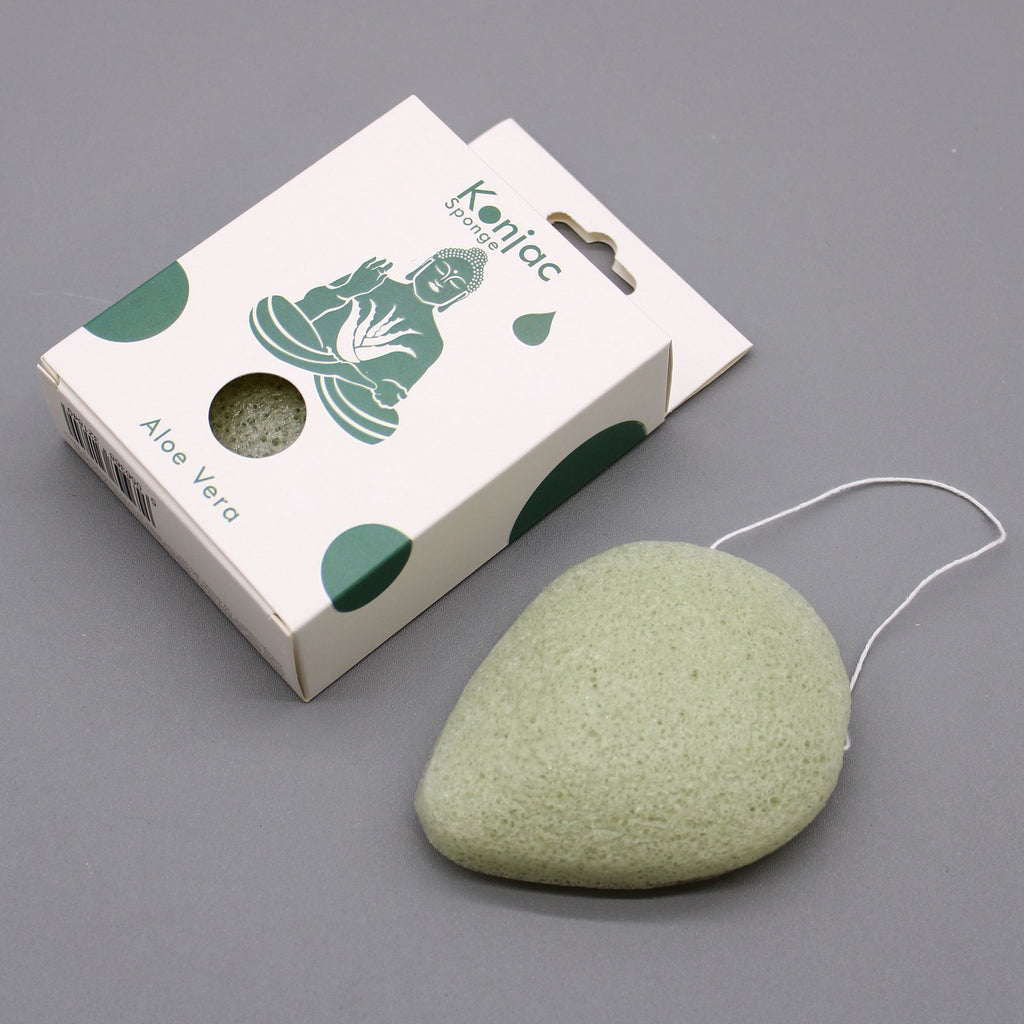 Éponge faciale Konjac - Aloe Vera - Guérison