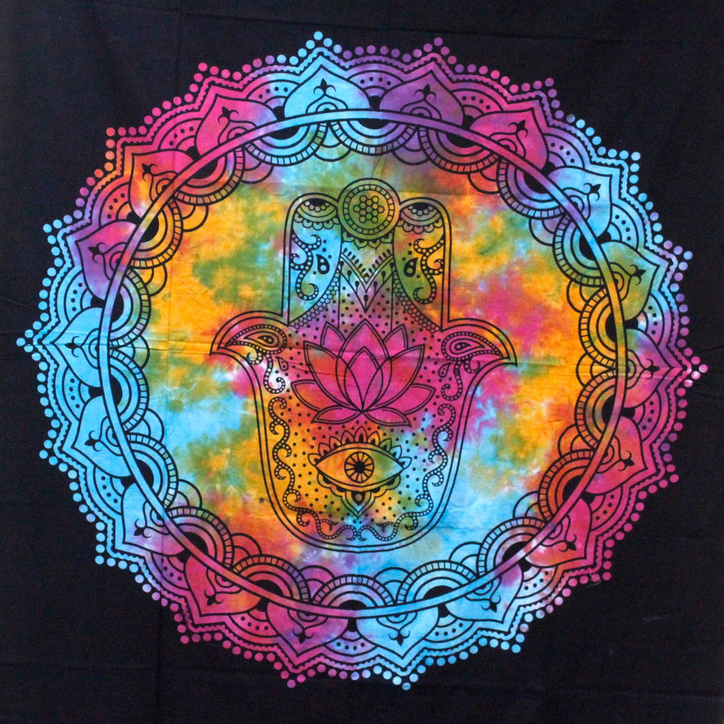 Couette simple en coton - Hamsa Noir