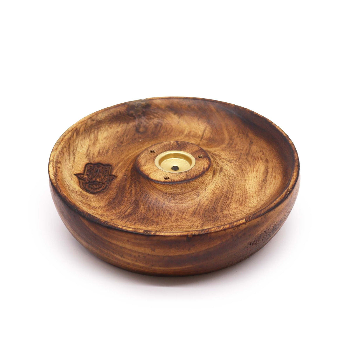 Disque porte-encens pour cônes et bâtonnets - Hamsa