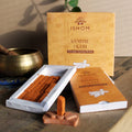Lot de 15 briquettes d'encens naturelles et brûleur - Bois de santal