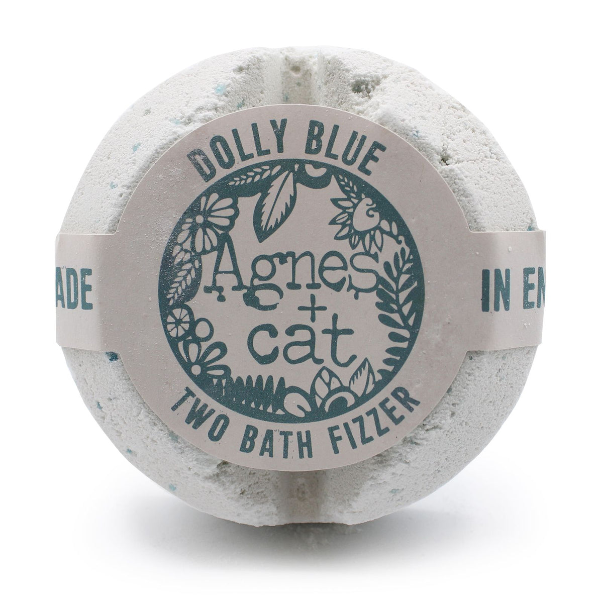 Galet de bain effervescent – Dolly Blue – Agnes + Cat