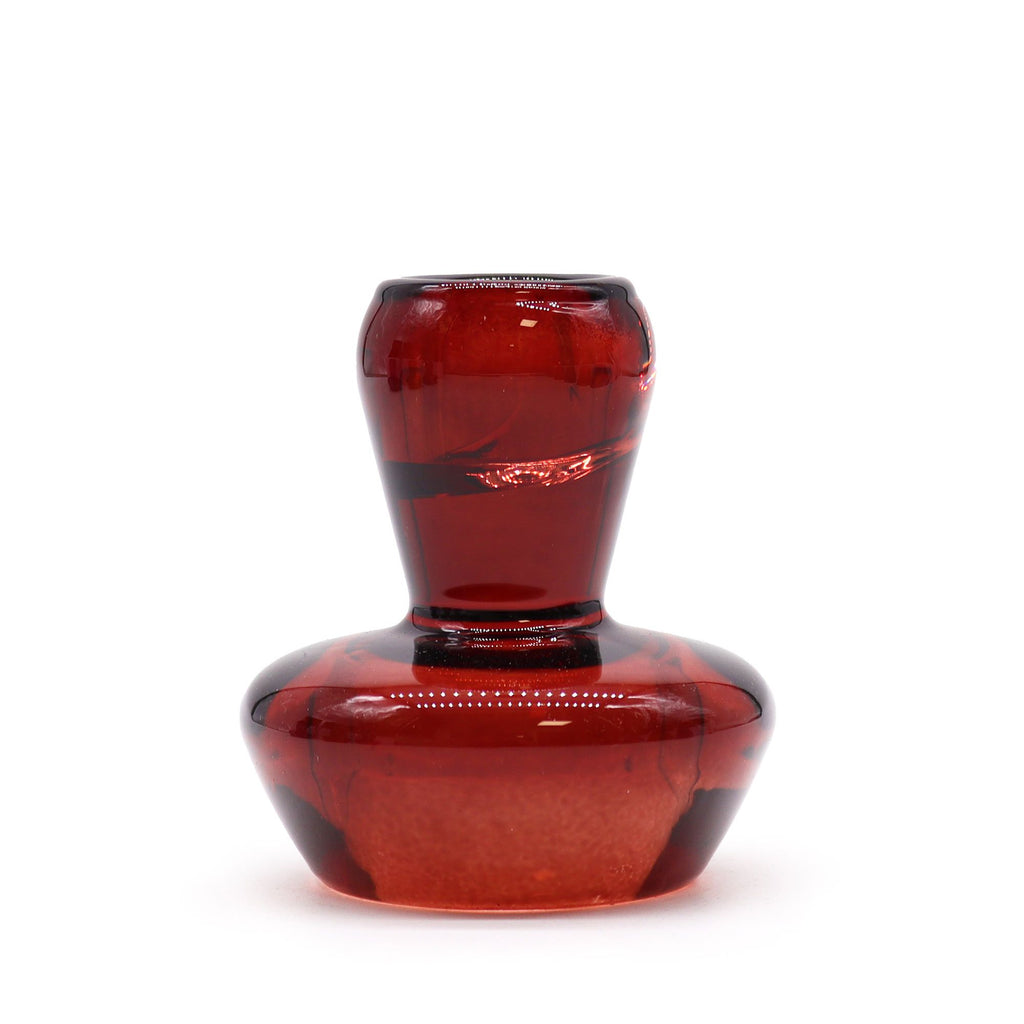 Bougeoir réversible en forme de champignon pour bougie de table/thé - Rouge Vampire