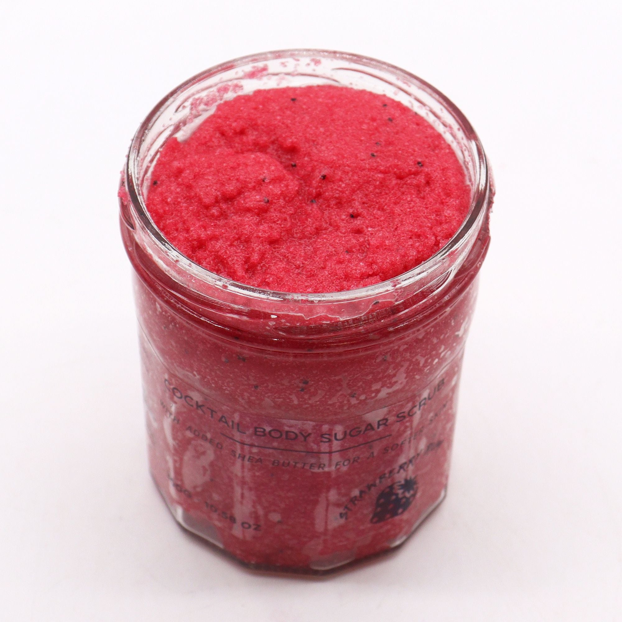 Gommage corporel parfumé au sucre - Fraise et rhum 300 g