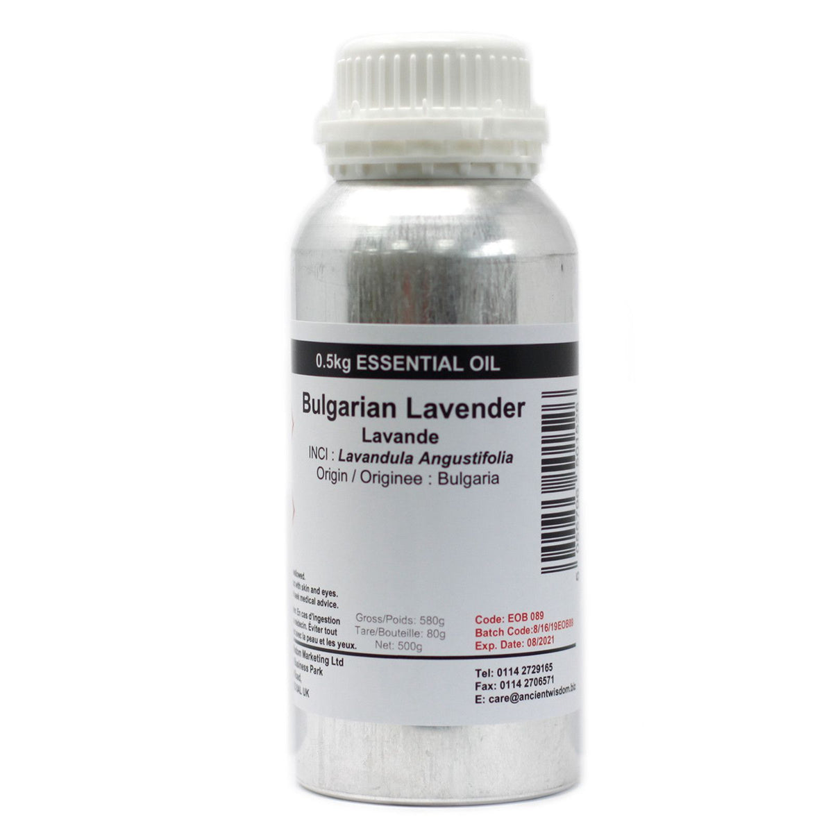 Huile essentielle 0,5 kg - Lavande bulgare