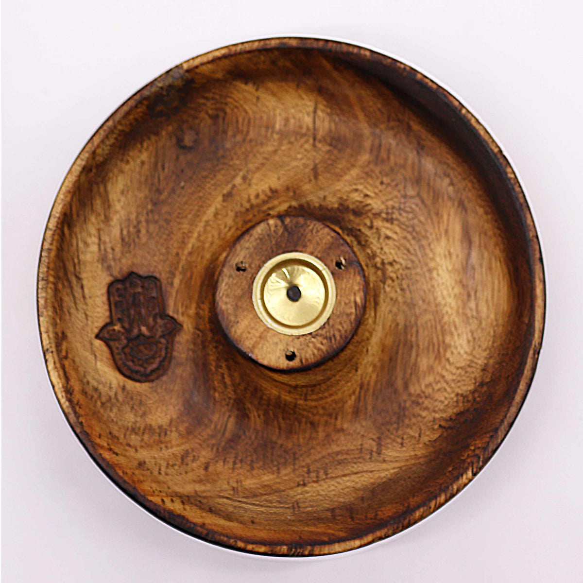 Disque porte-encens pour cônes et bâtonnets - Hamsa