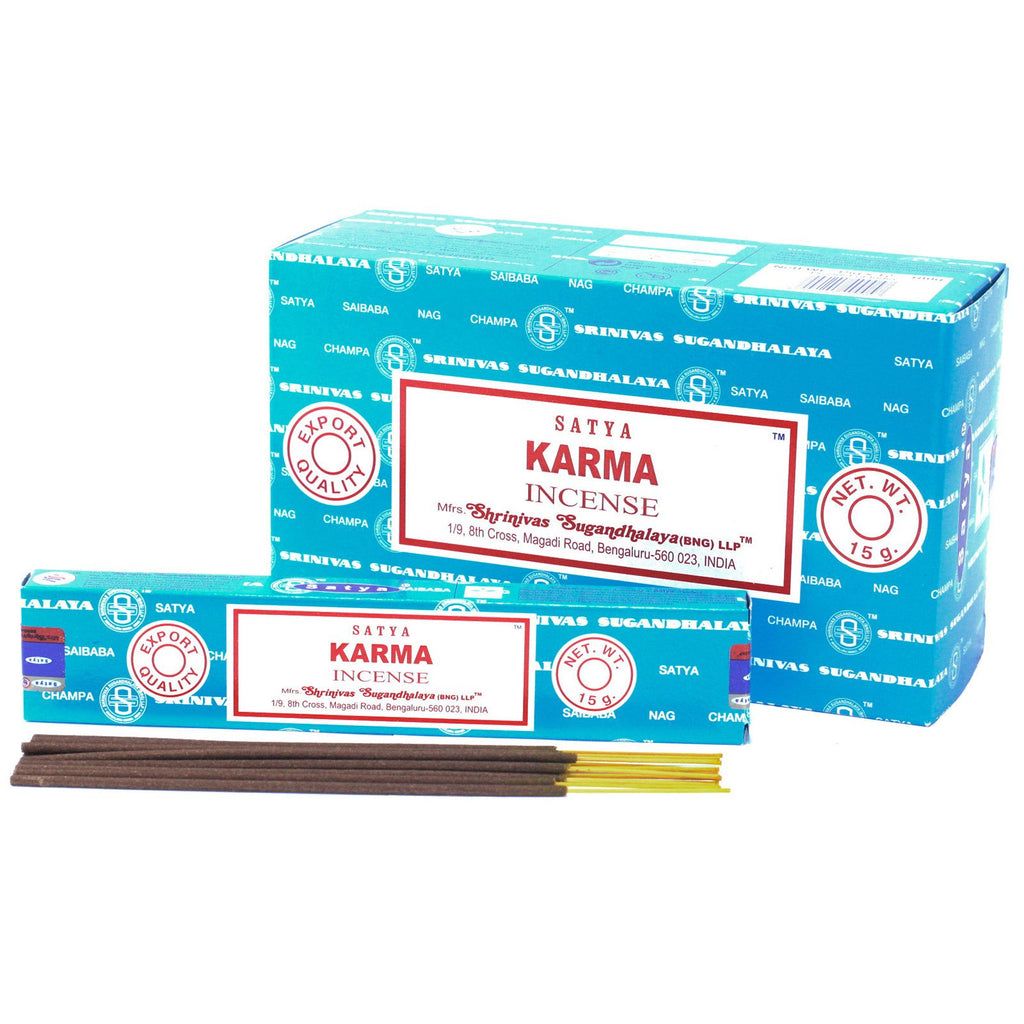 Bâtonnets d'encens Satya 15 g - Karma