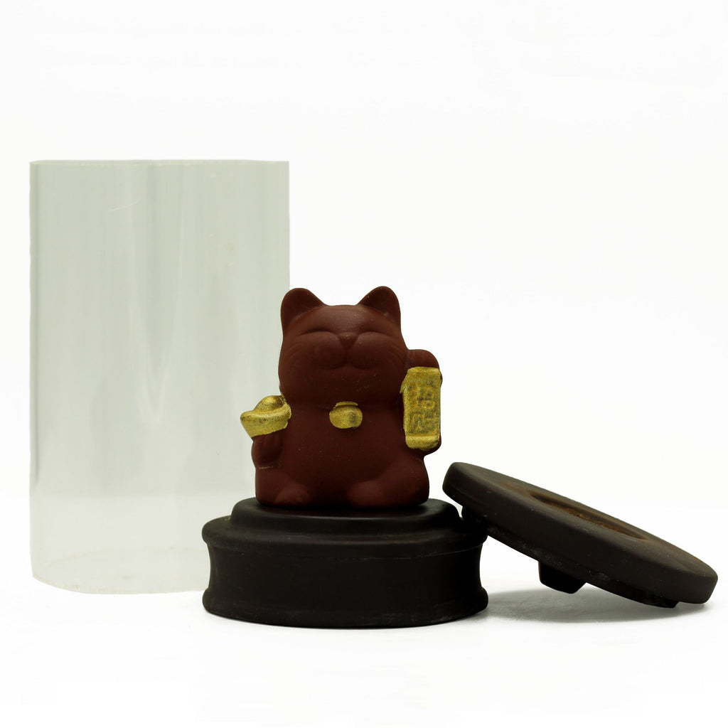 Brûleur d'encens à reflux inversé - Tube Money Cat