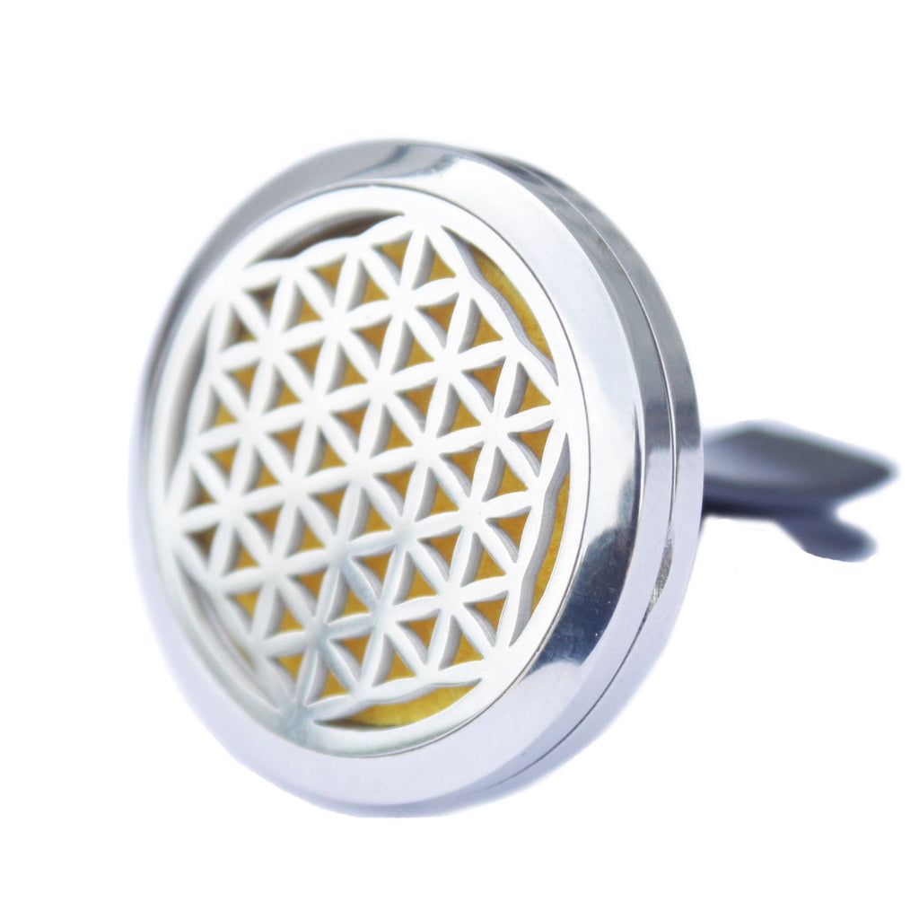 Kit diffuseur de voiture - Fleur de Vie - 30 mm