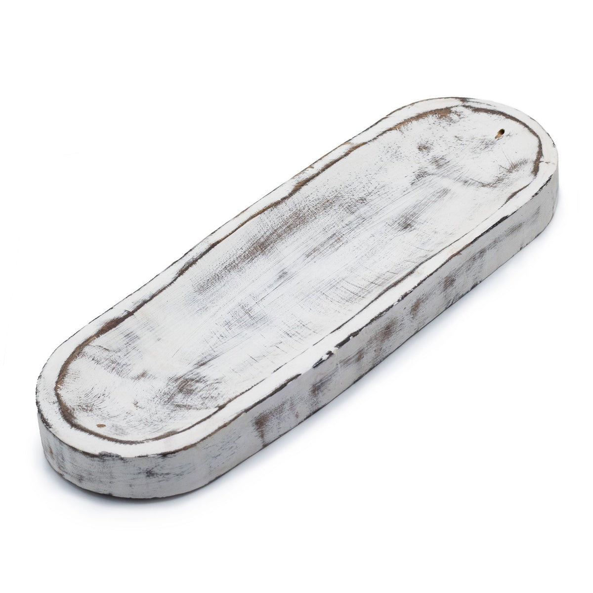 Grand porte-encens 30 x 10 cm - Blanchi classique