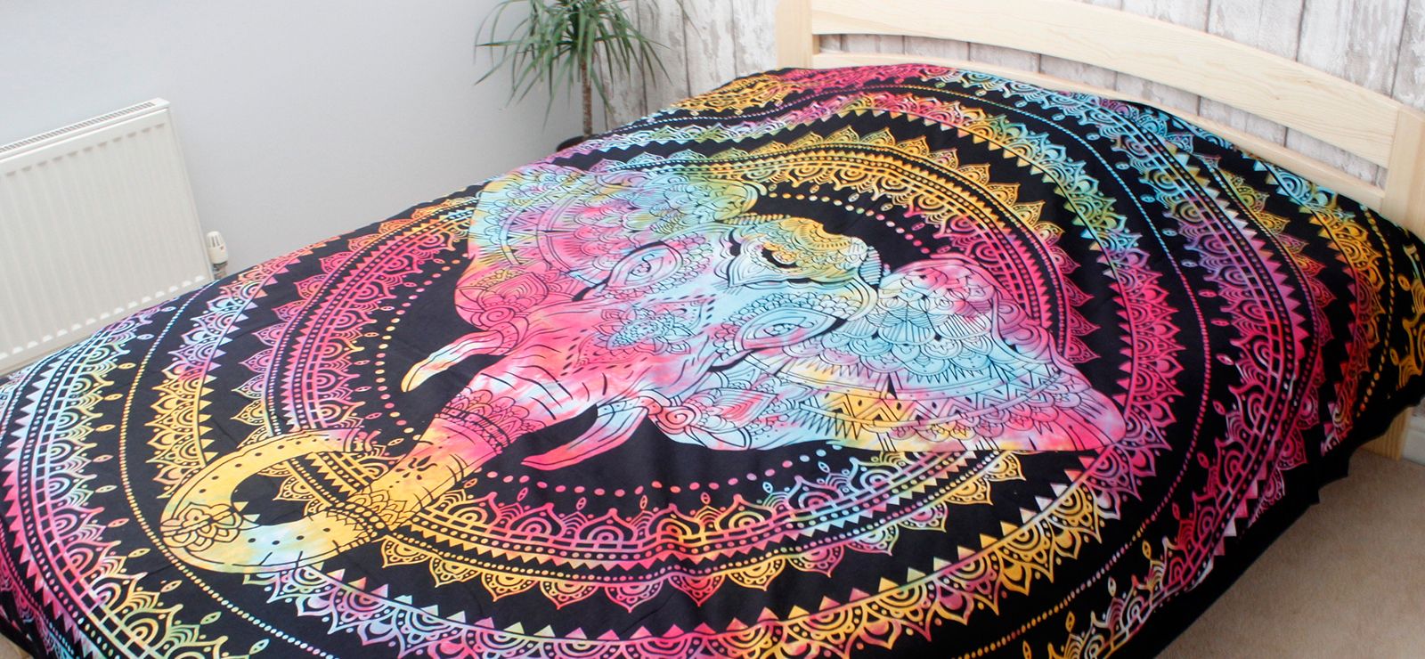 Couverture en coton simple + tapisserie - Arbre d'hiver