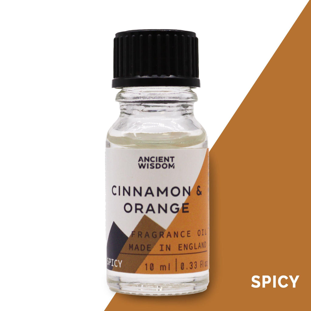 Huiles parfumées 10 ml - Cannelle et orange