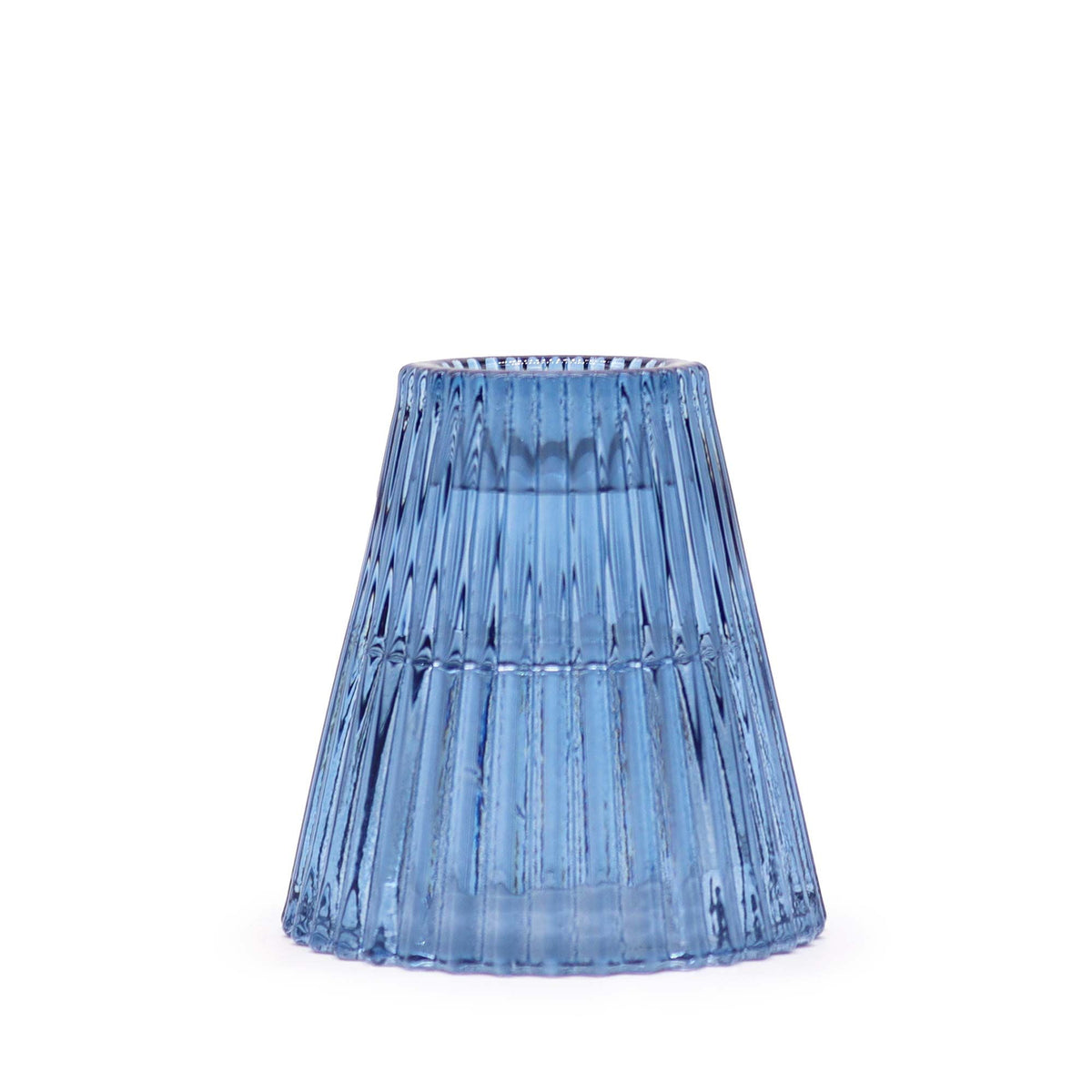 Porte-bougie réversible pour table/thé - Bleu royal