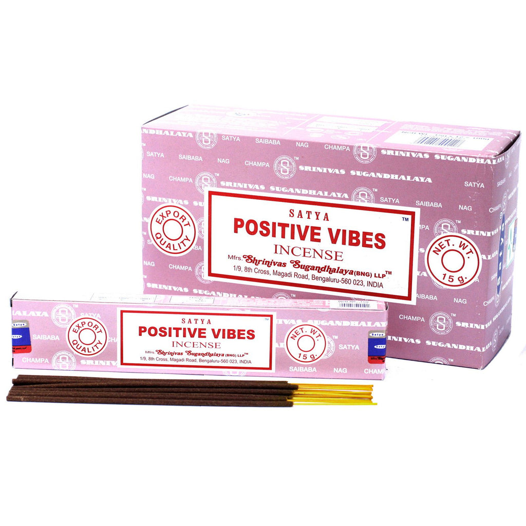 Bâtonnets d'encens Satya 15 g - Ondes positives