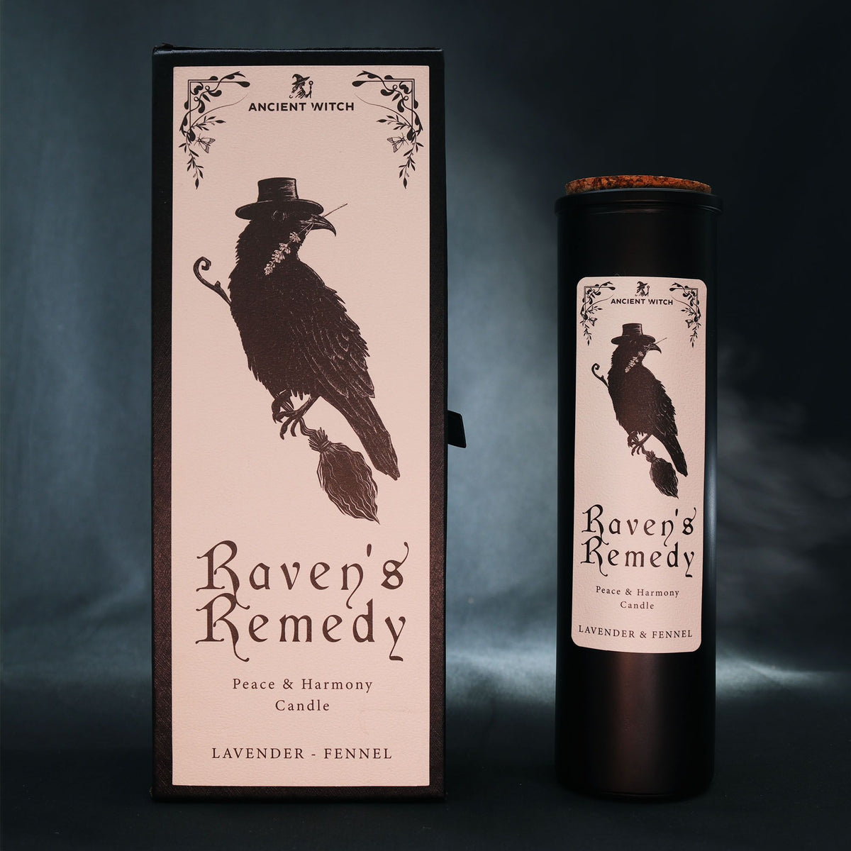 Bougies purificatrices des anciennes sorcières - Remède des corbeaux
