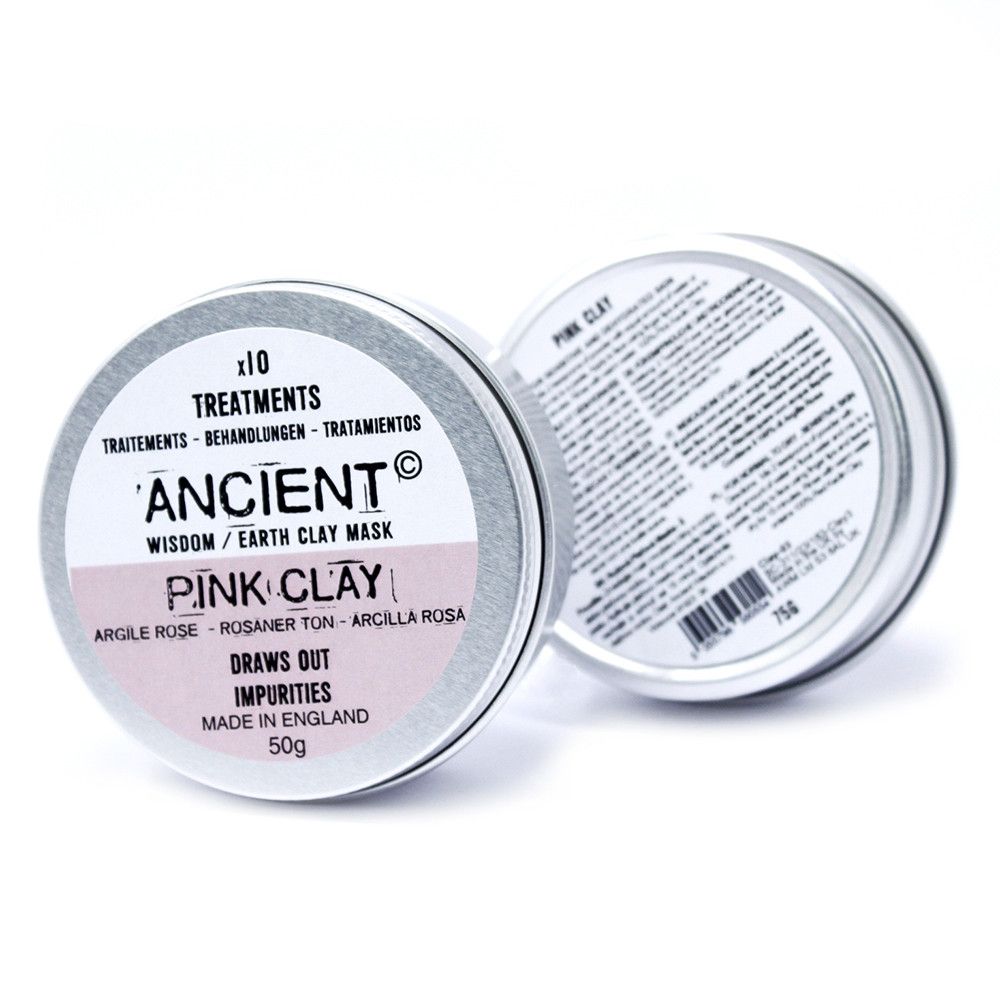 Masque visage à l'argile rose 50 g