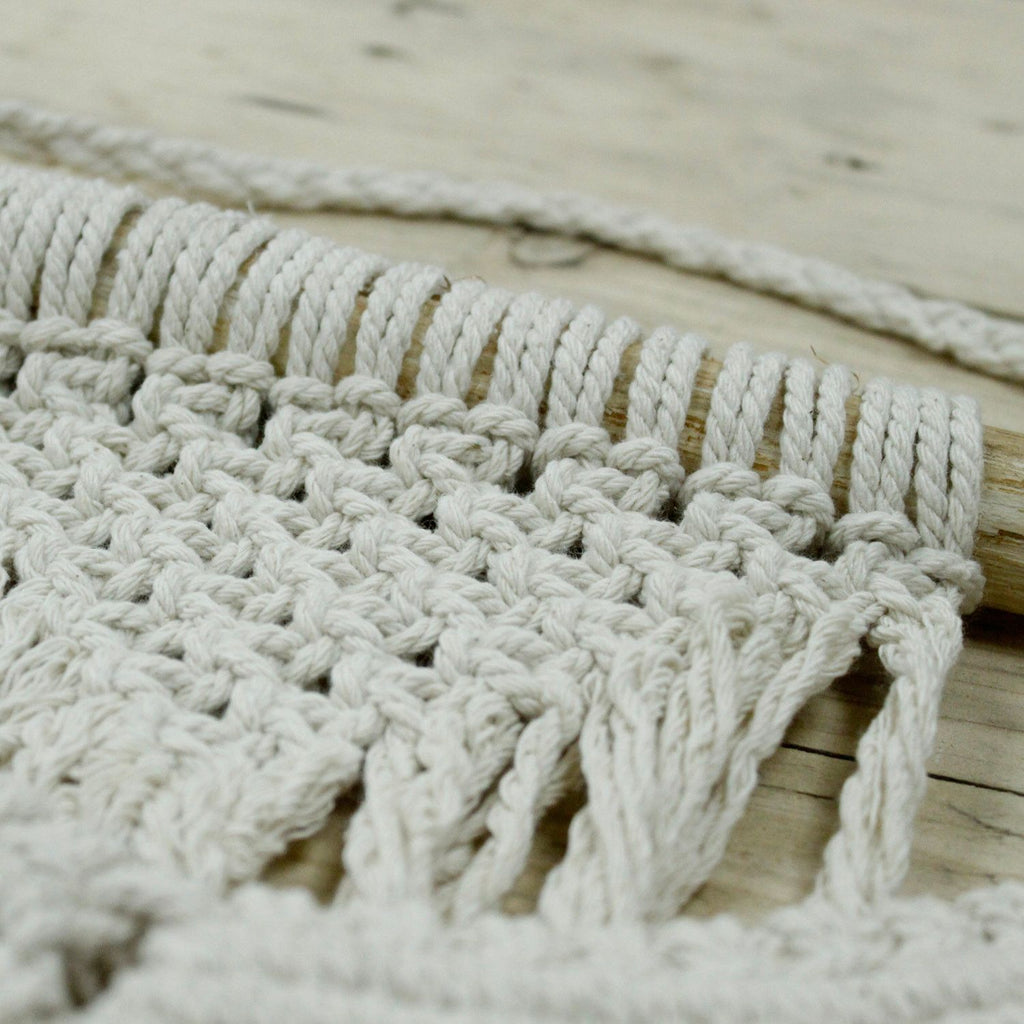 Tapisserie en macramé - Force de la nature