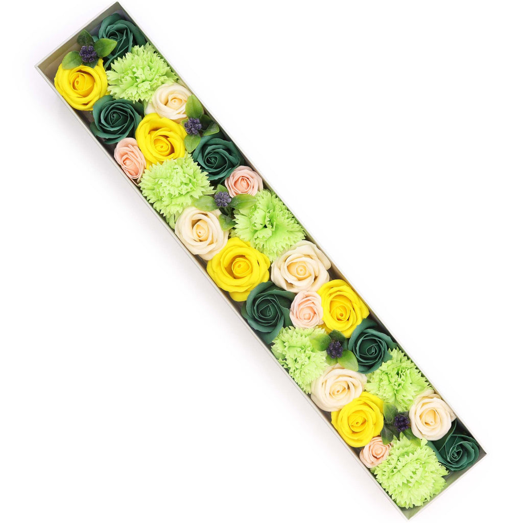 Boîte extra longue - Fêtes de printemps - Jaune et vert