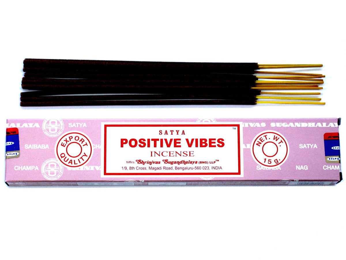 Bâtonnets d'encens Satya 15 g - Ondes positives