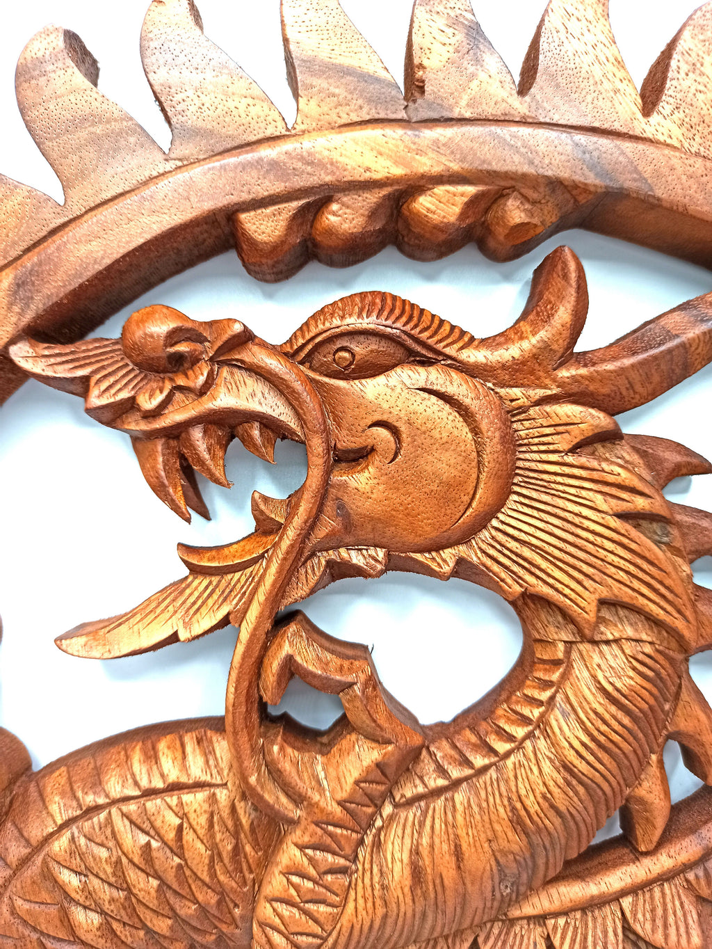 Panneau en bois - Dragon 40 cm