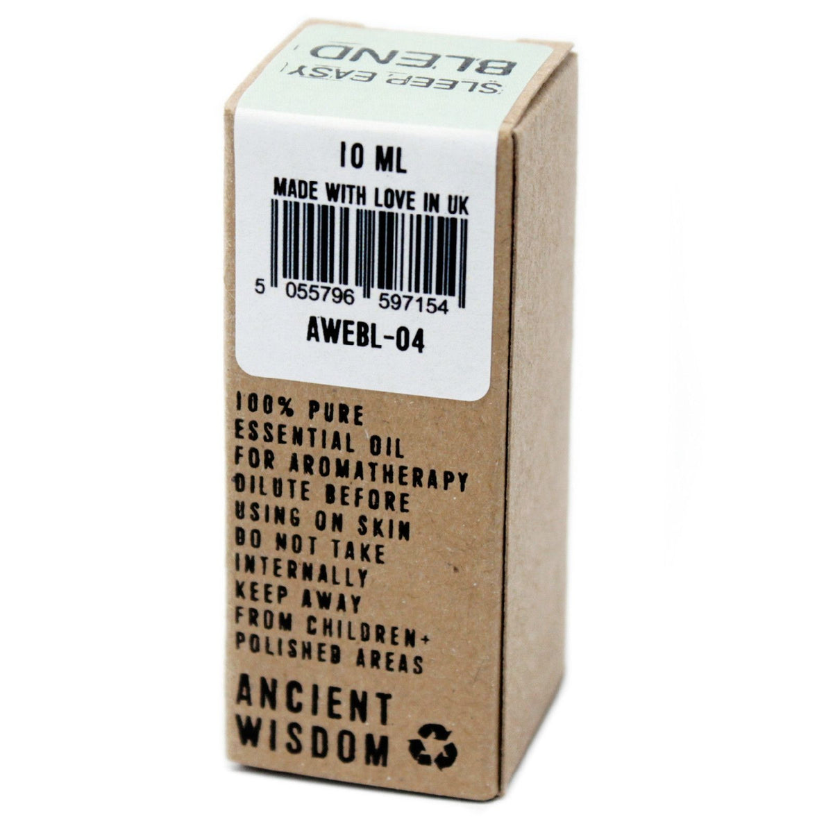 Mélange d'huiles essentielles 10 ml - Boîte - Dormez paisiblement