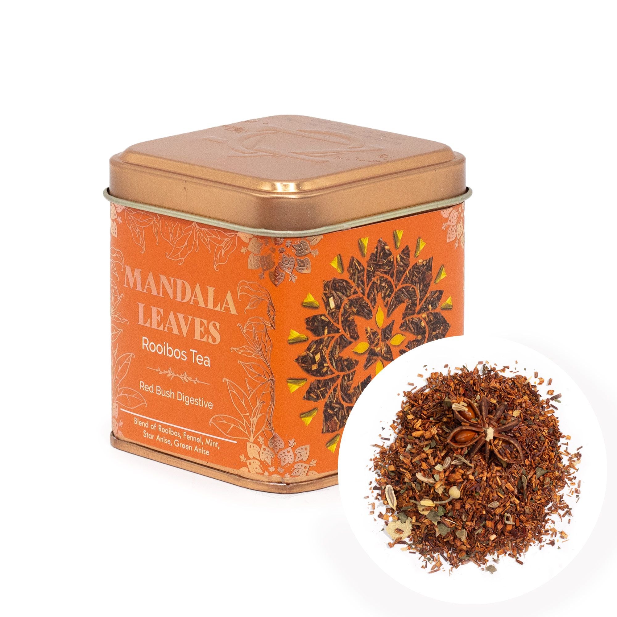 Thé Rooibos digestif - Infusion en boîte de 50 g