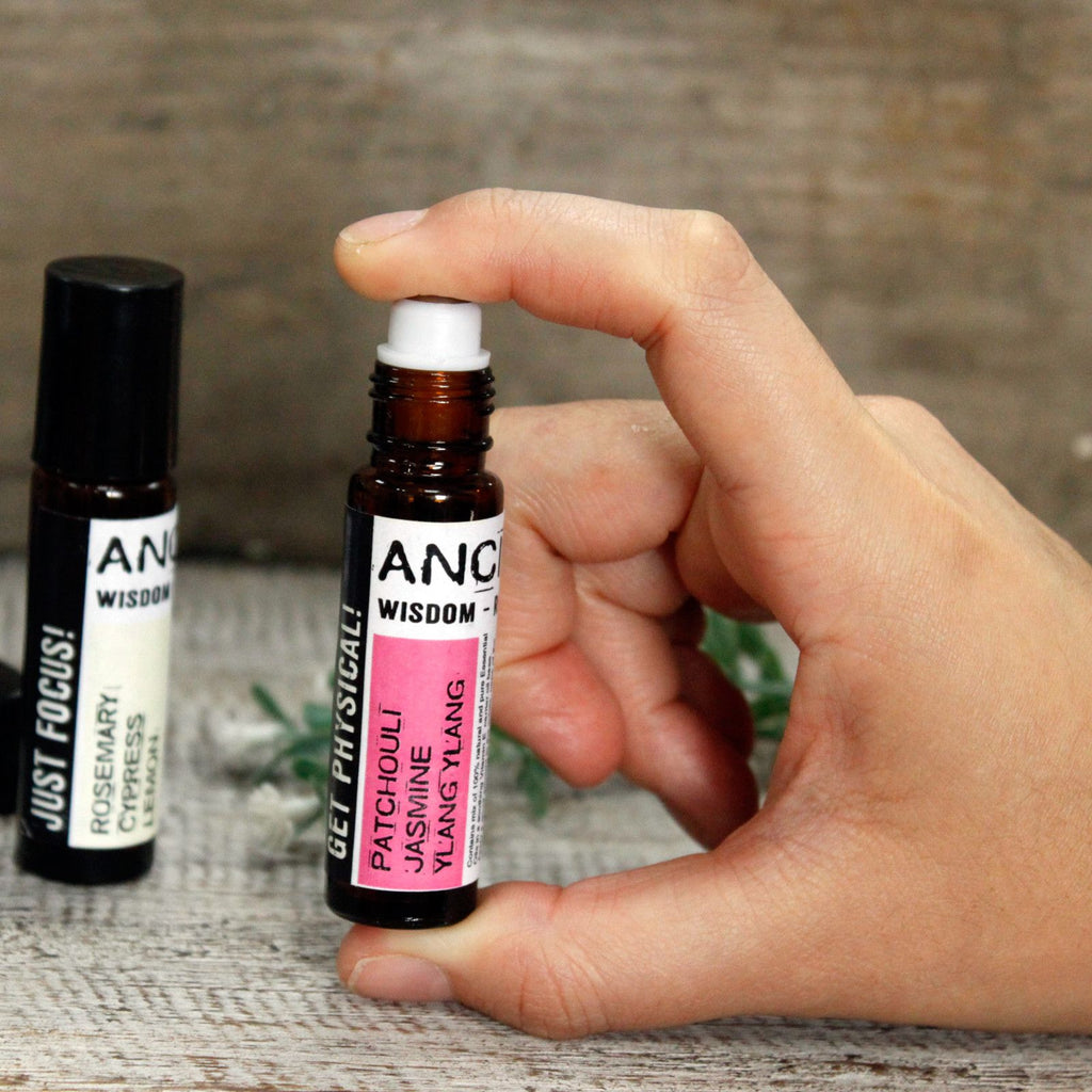 Mélanges d'huiles essentielles à appliquer en roll-on - Remontez-vous le moral !