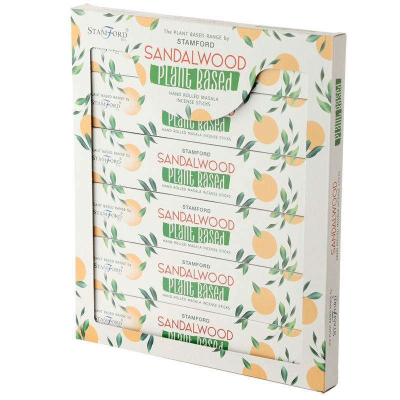 Boîtes d'encens Masala fabriquées à partir de plantes - Bois de santal