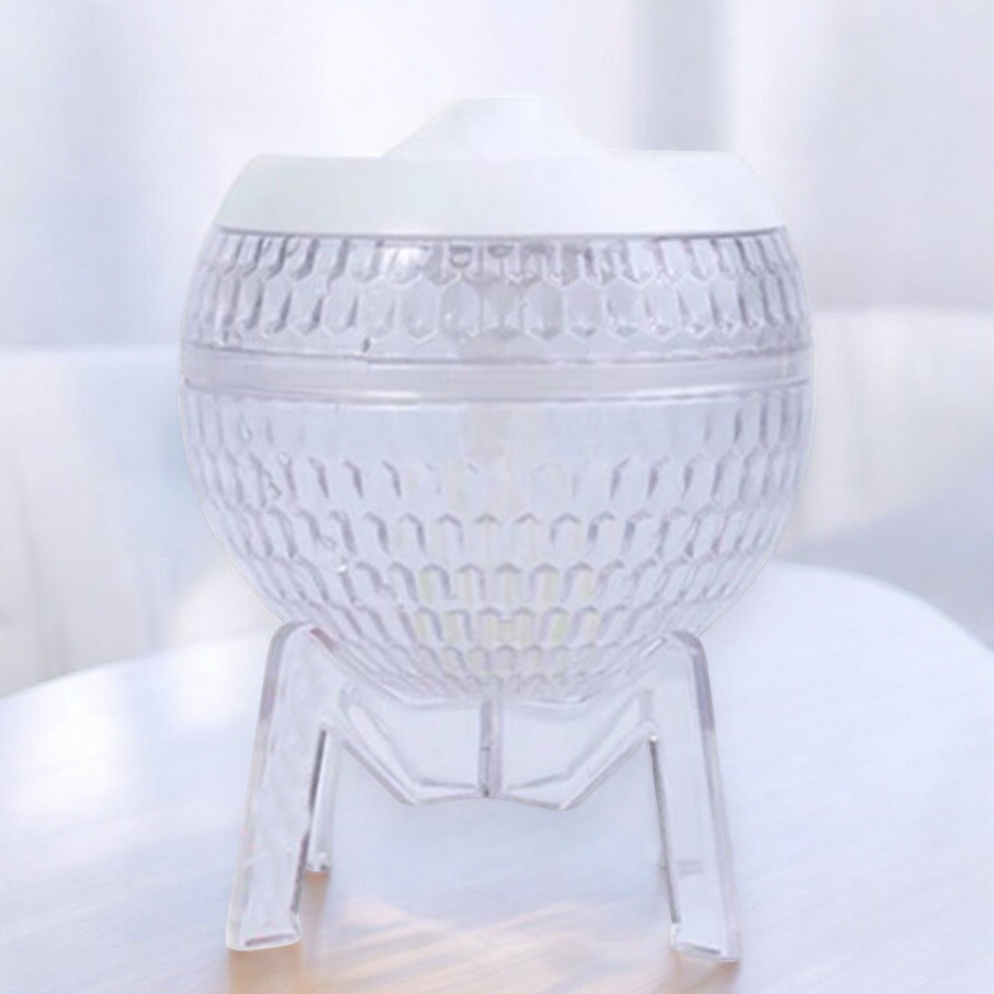 Diffuseur transparent Mondo Planet - USB - Changement de couleur (lumière vers le bas)