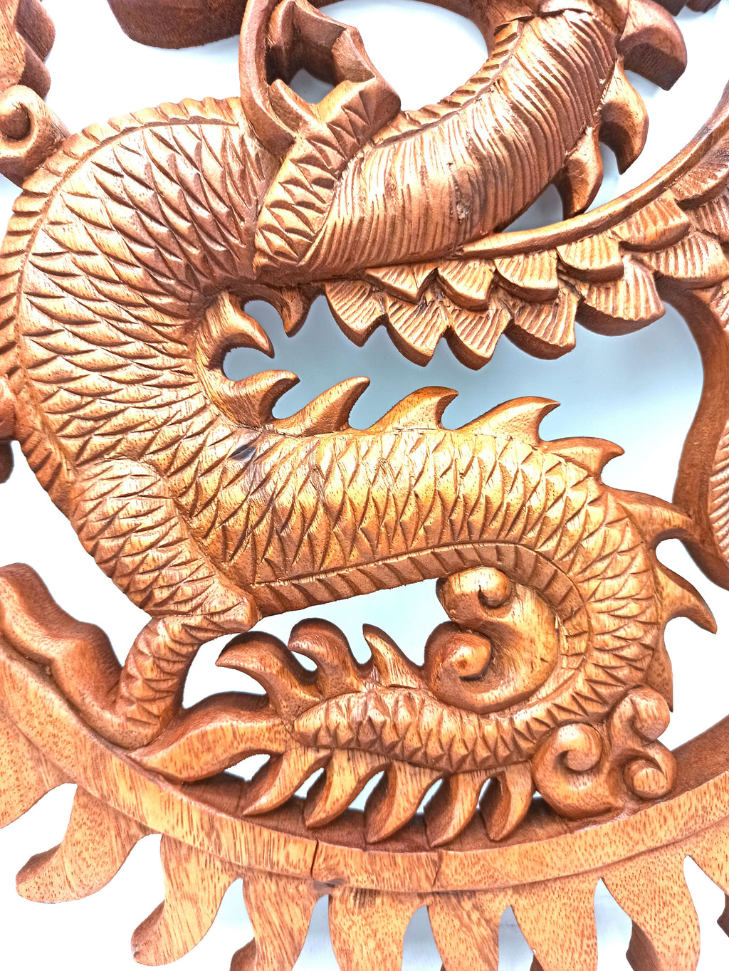 Panneau en bois - Dragon 40 cm