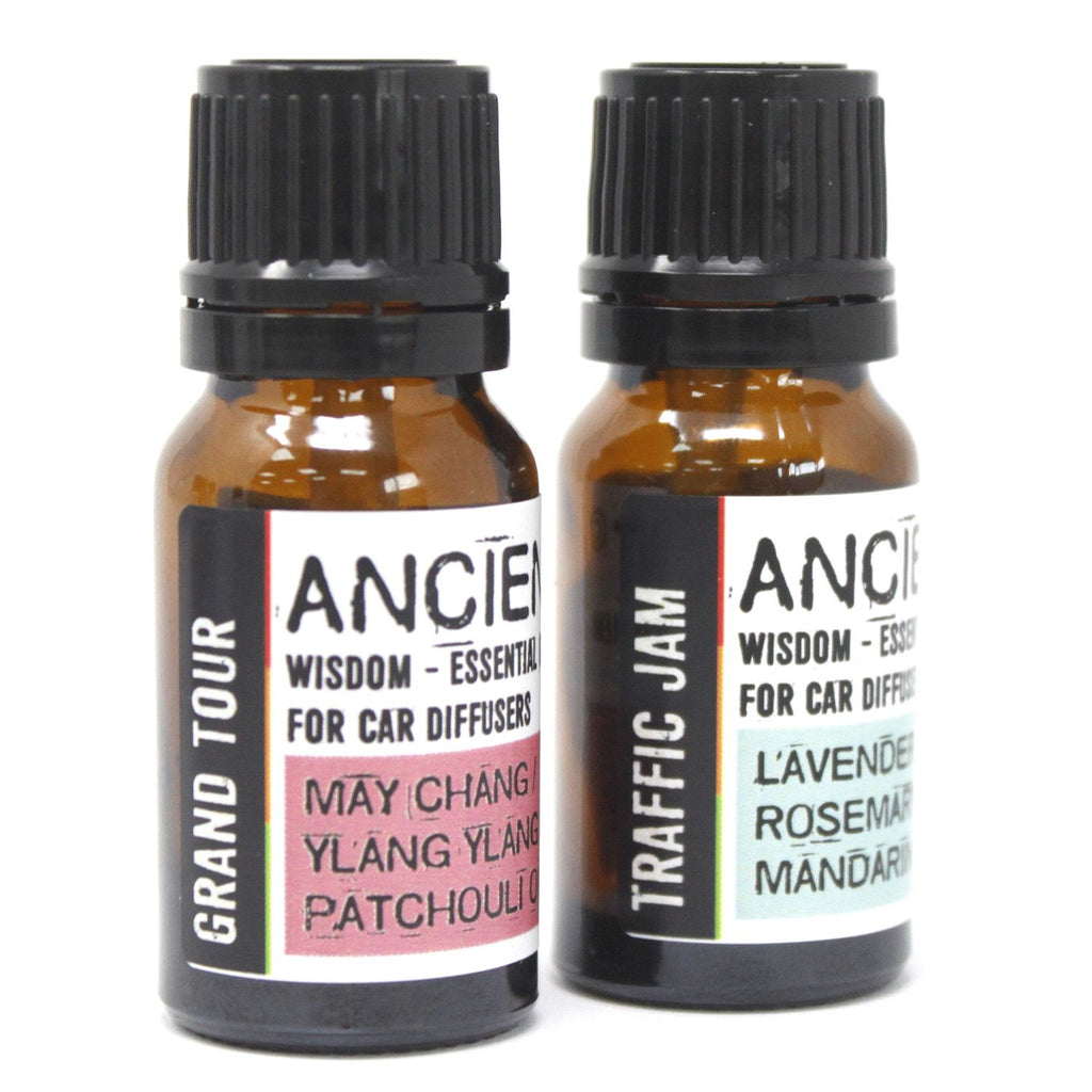 Huile essentielle 10 ml pour diffuseur de voiture - Voyage en famille