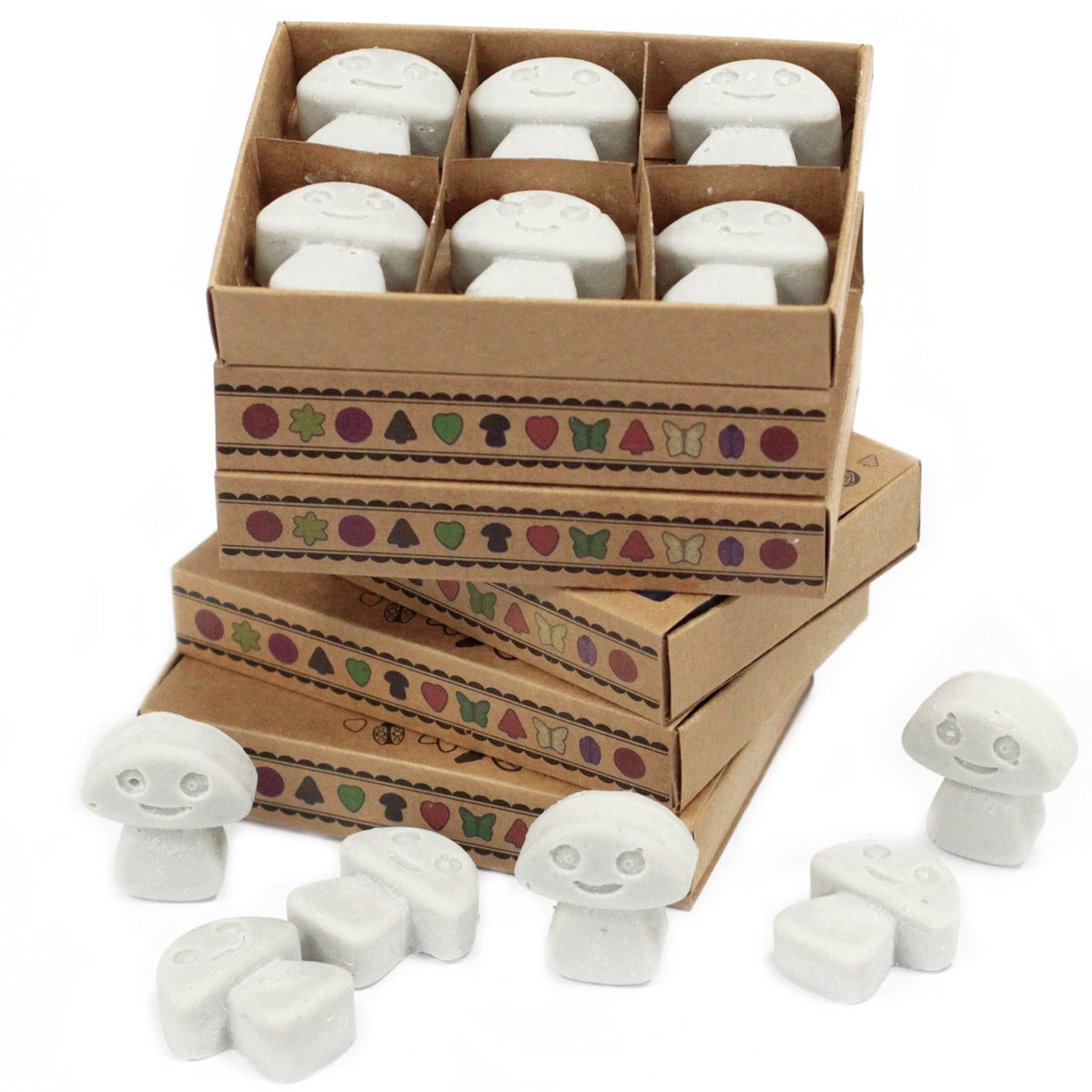 Boîte de 6 cires de soja - Patchouli