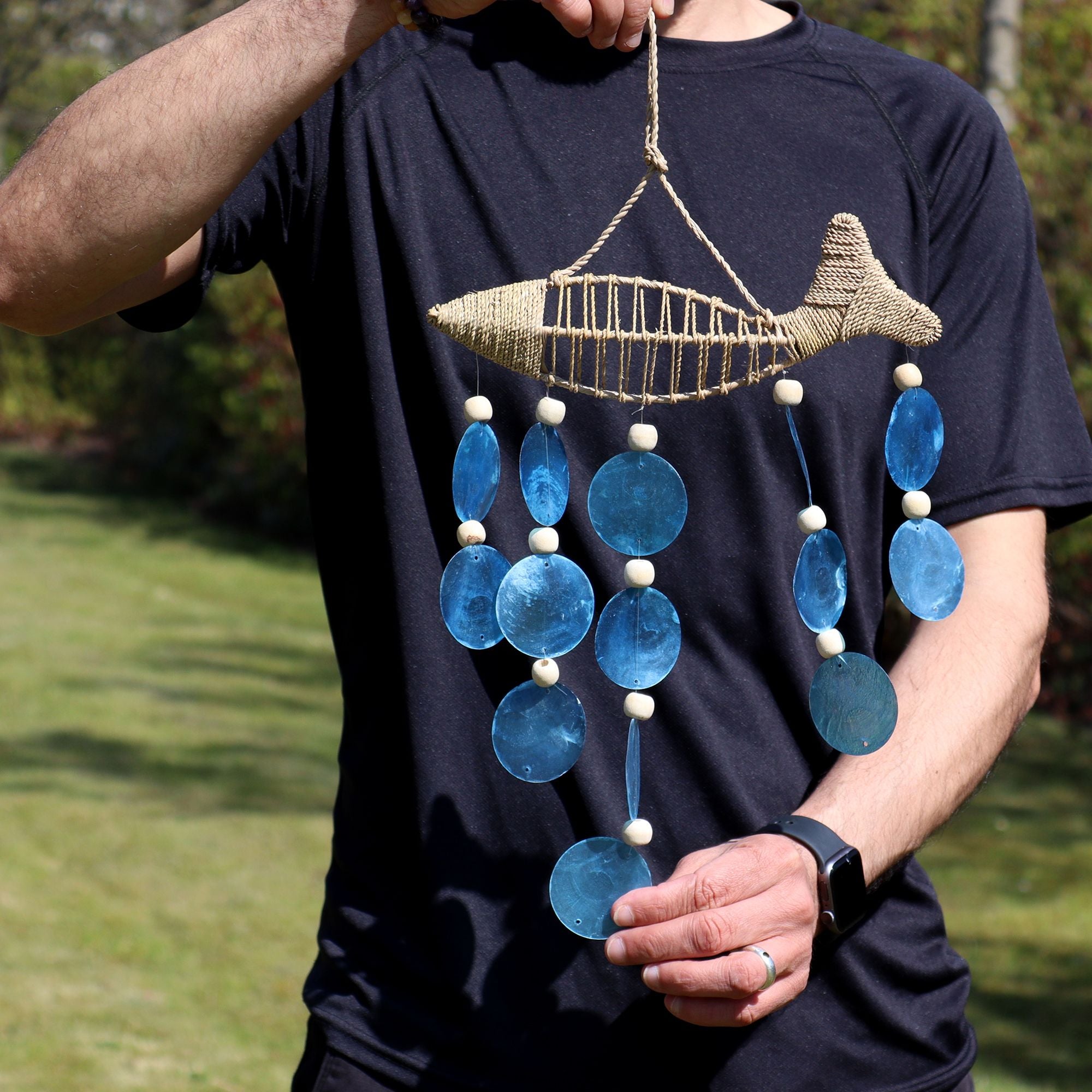 Poisson sur une ficelle et Blue Drop