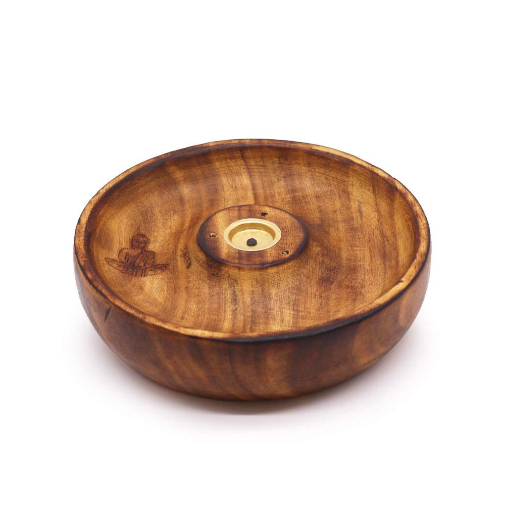 Disque porte-encens pour cônes et bâtonnets - Bouddha
