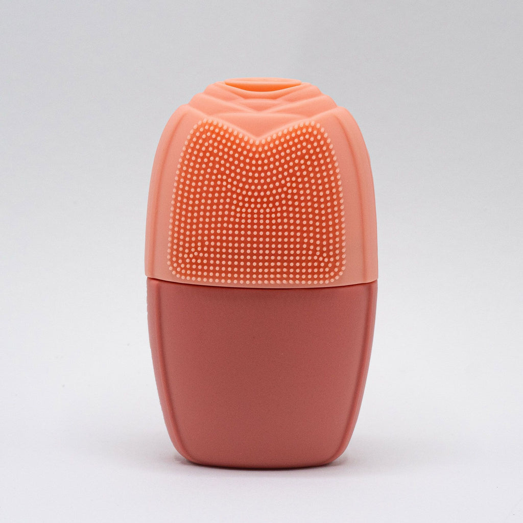 Rouleaux de glace en silicone pour le visage - Pêche