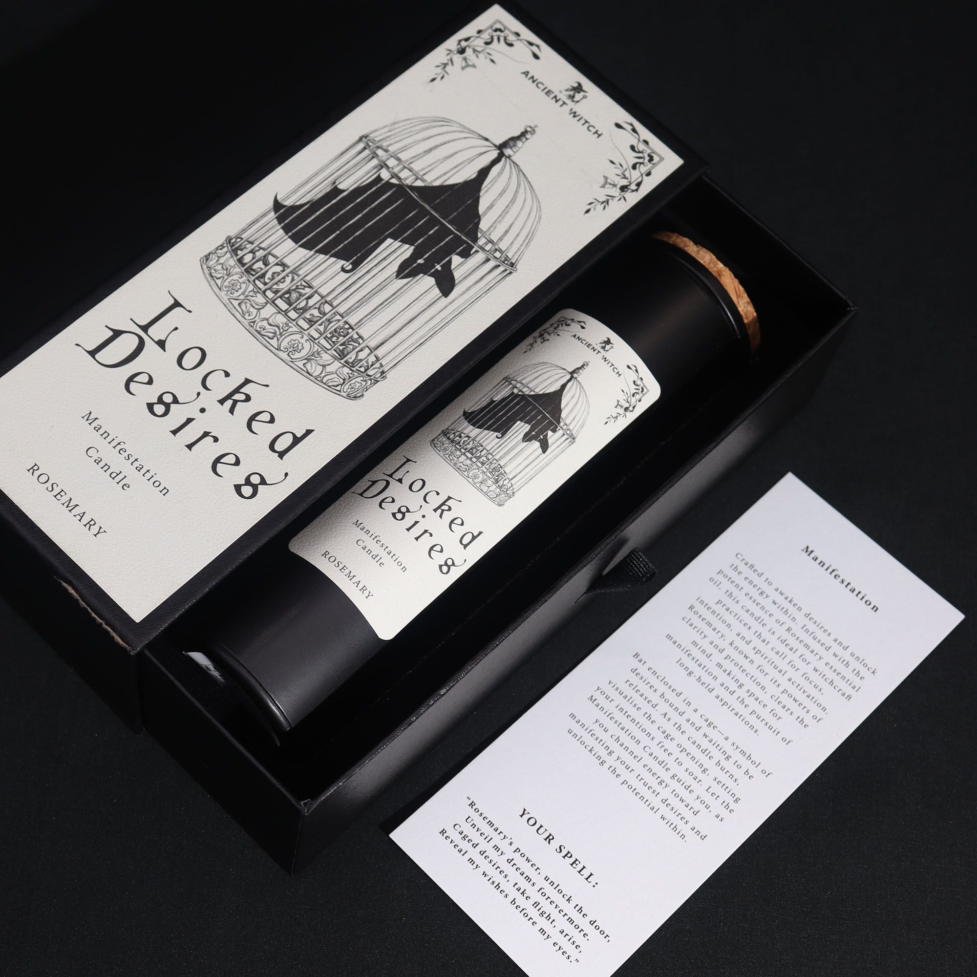 Bougies purificatrices des anciennes sorcières - Vœux bloqués