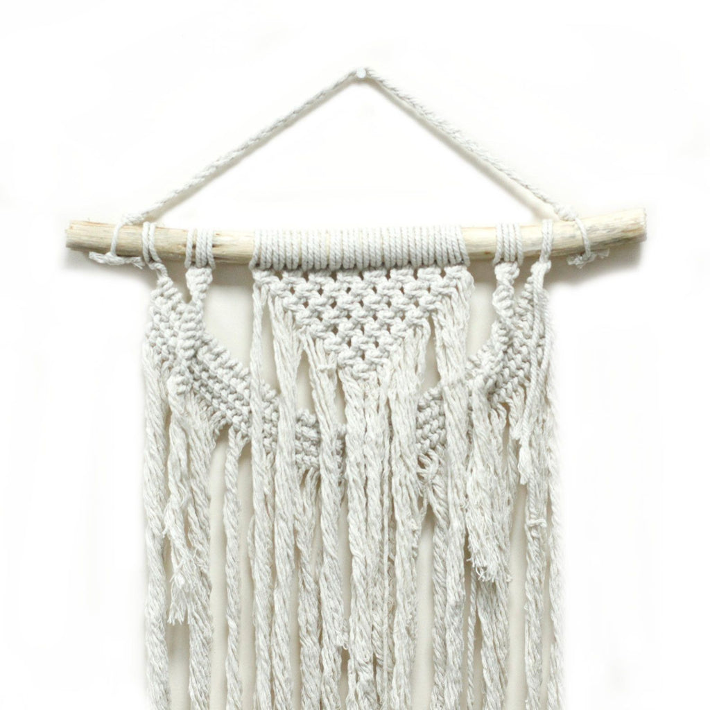 Tapisserie en macramé - Force de la nature