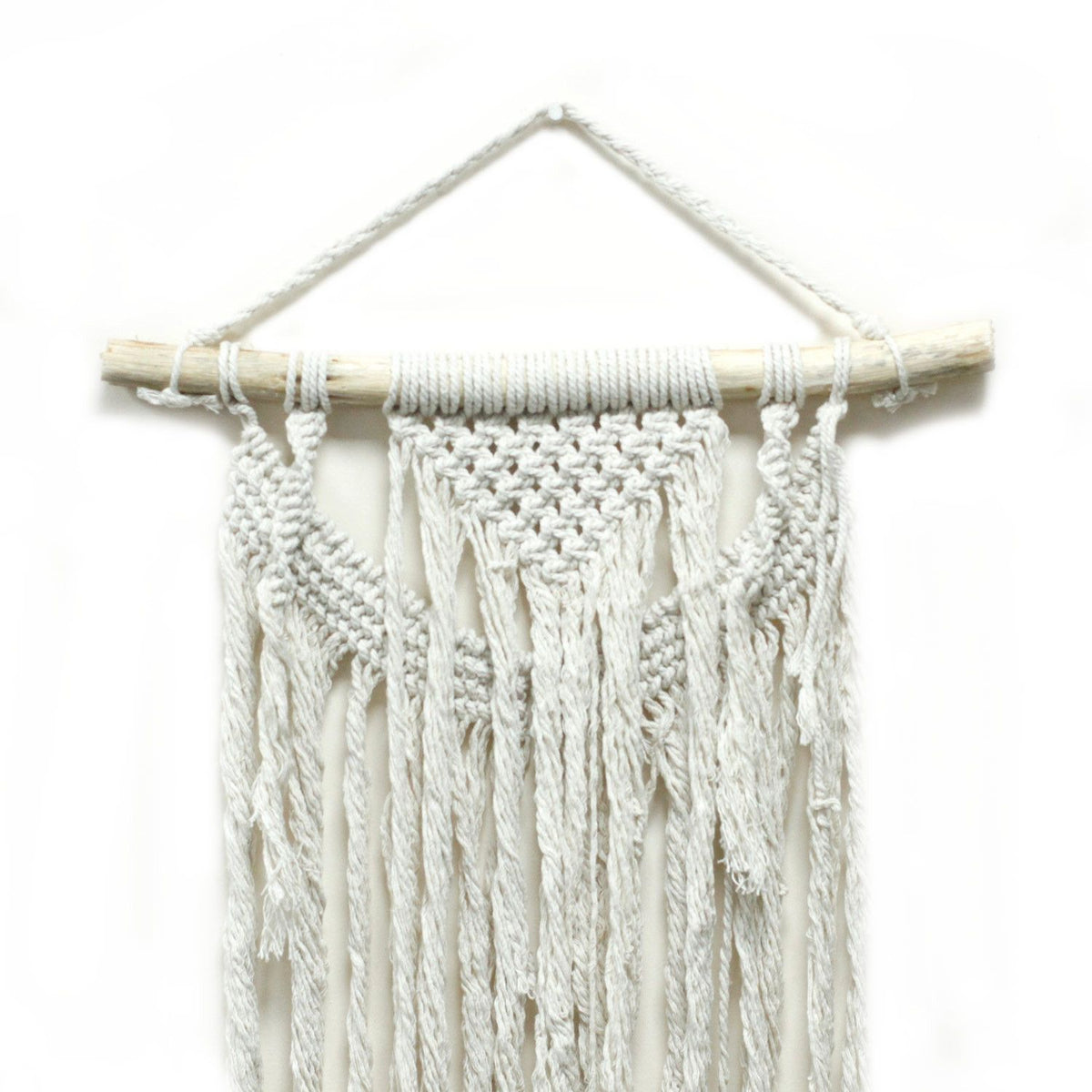 Tapisserie en macramé - Force de la nature