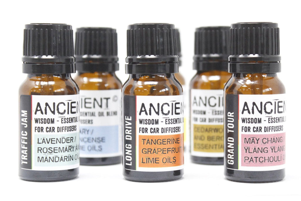 Huile essentielle 10 ml pour diffuseur de voiture - Voyage en famille